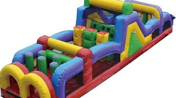 40 Ft Dual Lane Obstacle Course 40 Ft Dual Lane Obstacle Course