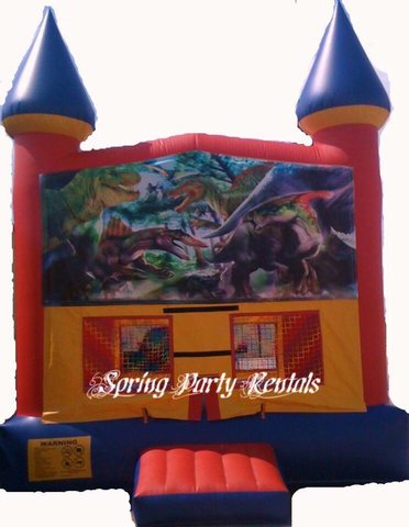 Dinosaur 1 Castle Moonwalk Dinosaur 1 Castle Moonwalk