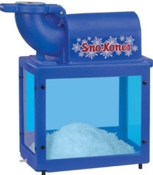 Sno Cone Machine w/ 2 one liter bottles of syrup and 50 cups Sno Cone Machine w/ 2 one liter bottles of syrup and 50 cups