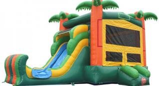 Tropical Water Slide Combo Tropical Water Slide Combo